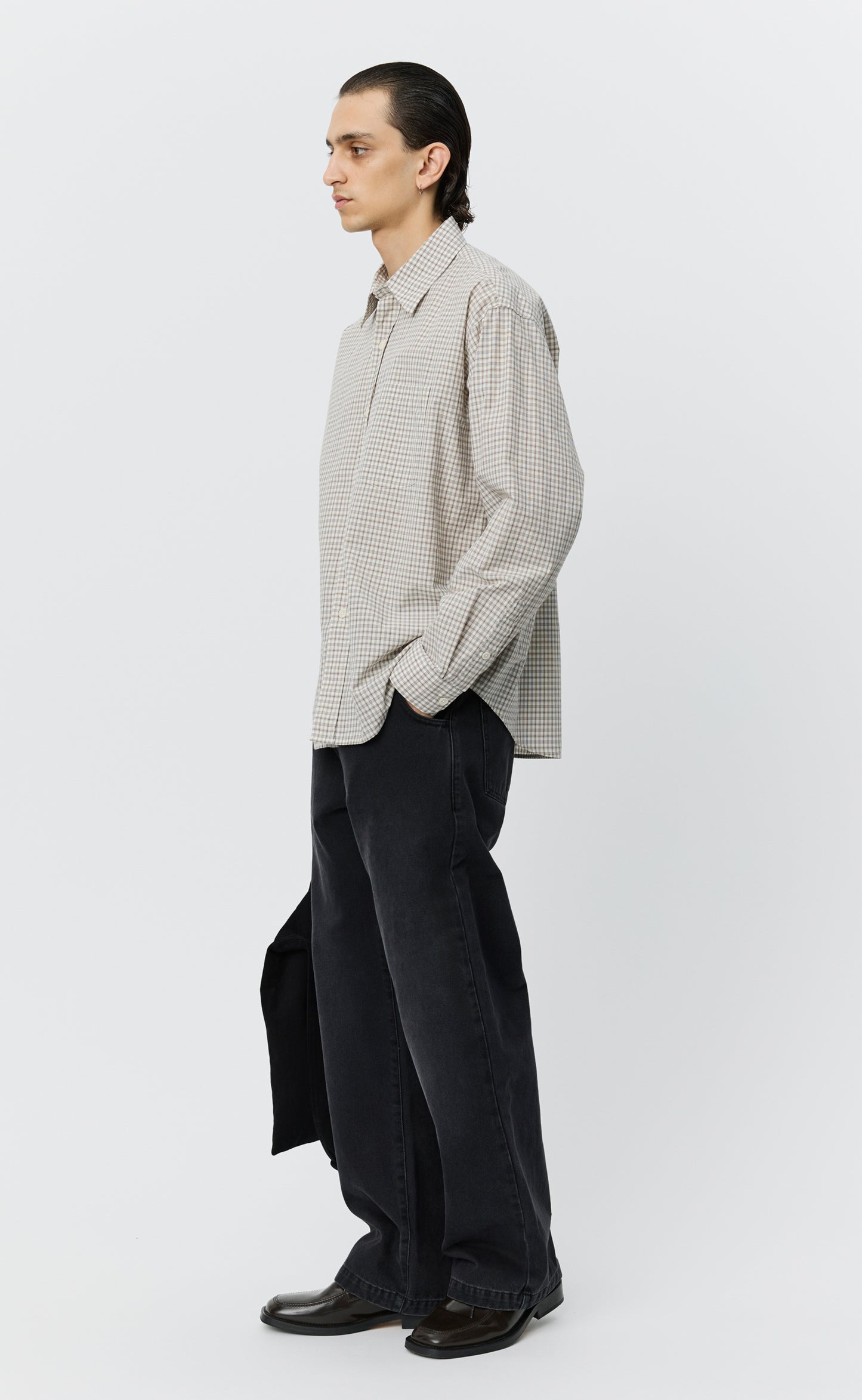 Executive Shirt - Experienced Brown Check