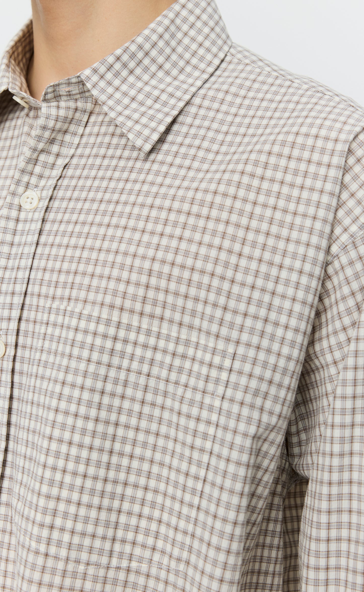 Executive Shirt - Experienced Brown Check