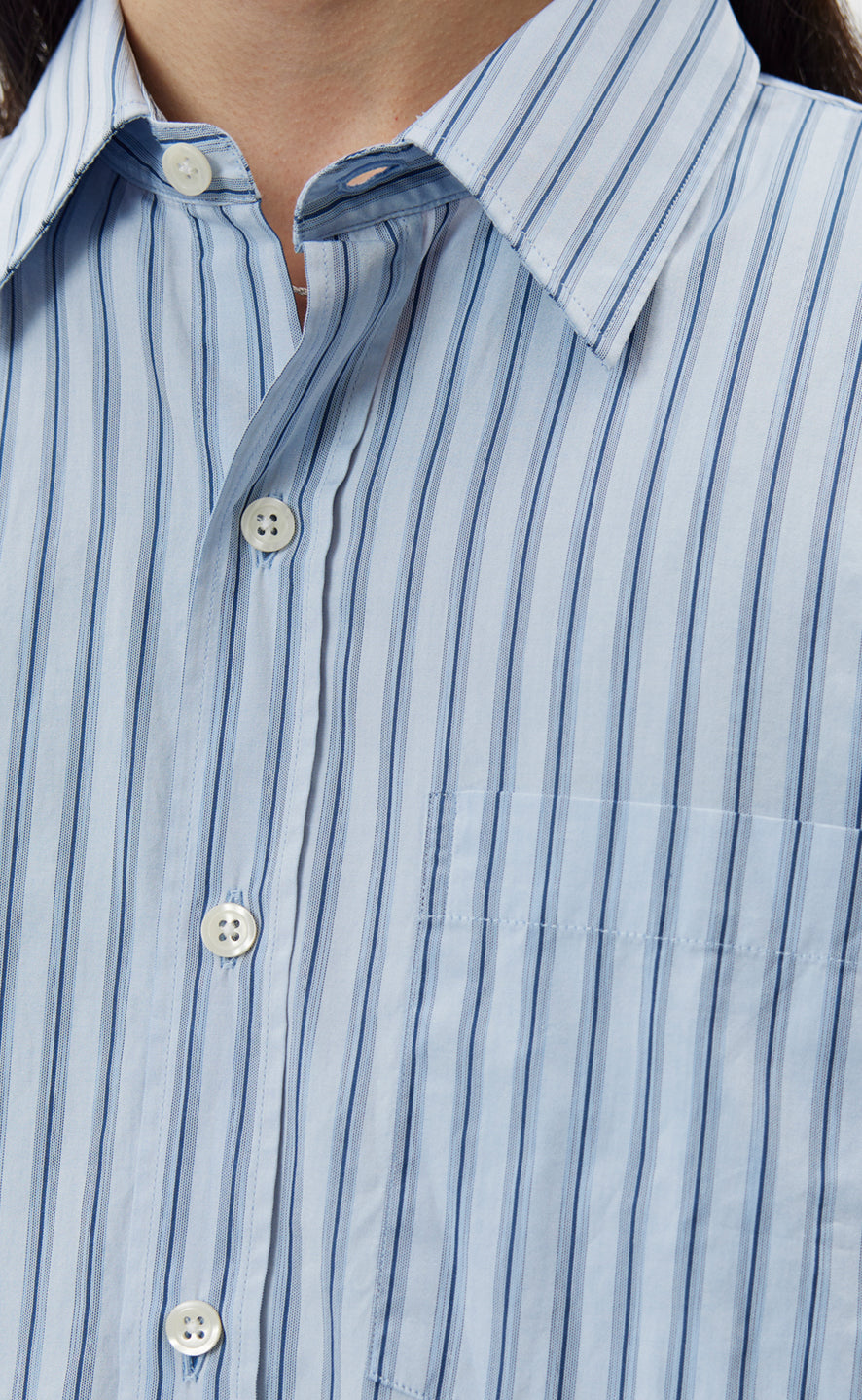 Executive Shirt - Sky Blue Stripe