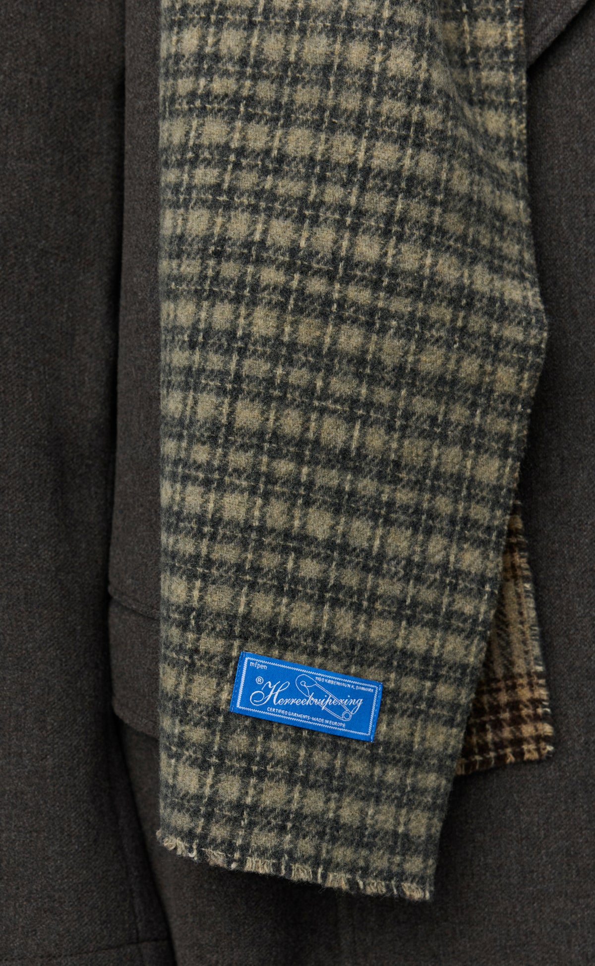 Facade Scarf - Double Faced Vintage Check