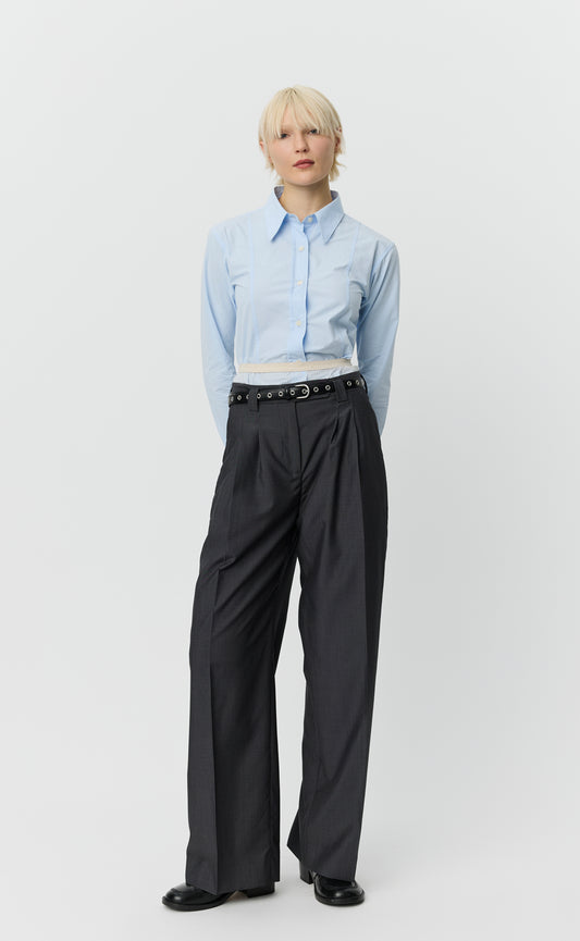 Favorite Trousers - Grey Micro Check