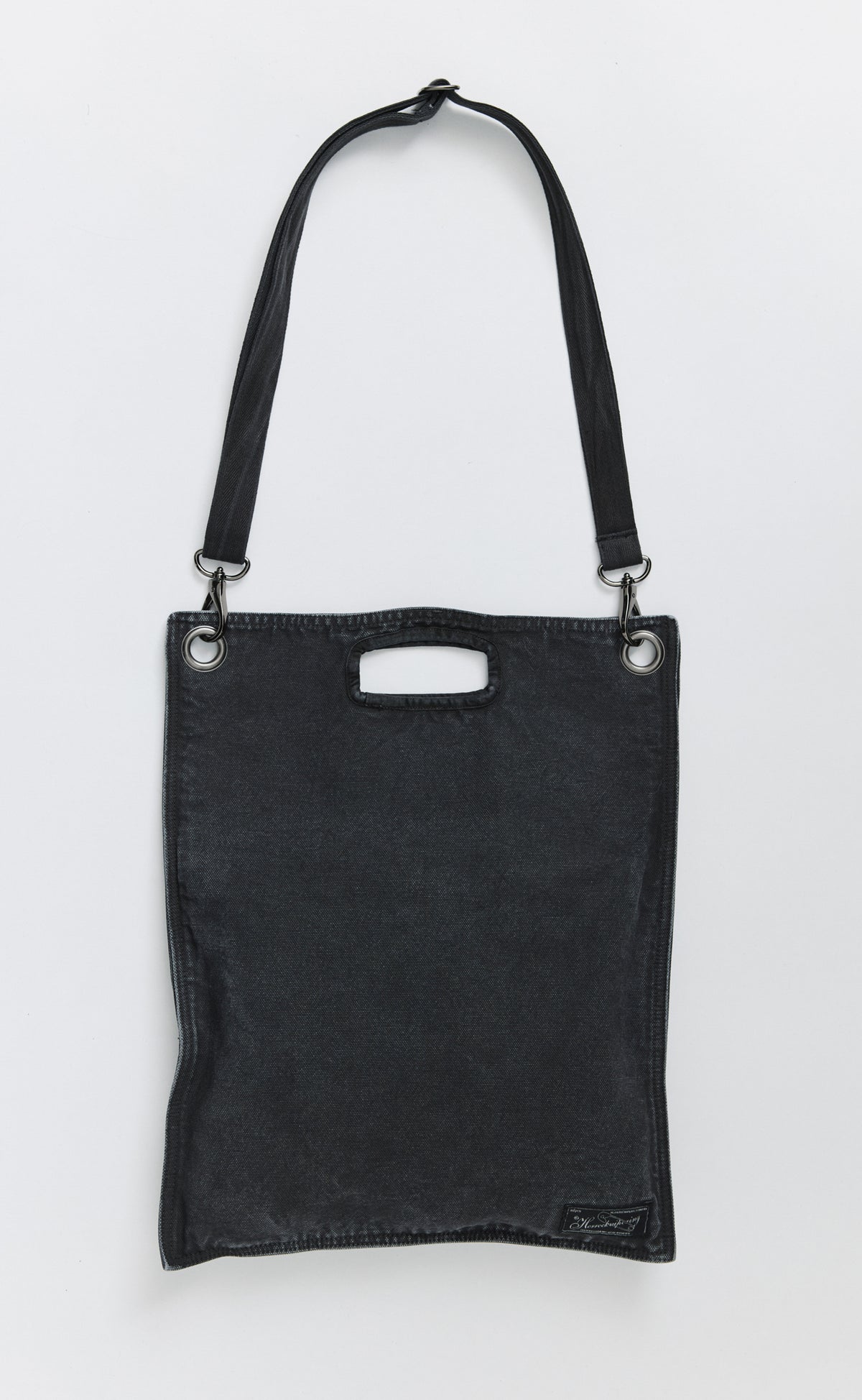 Flat Tote - Stonewashed Grey