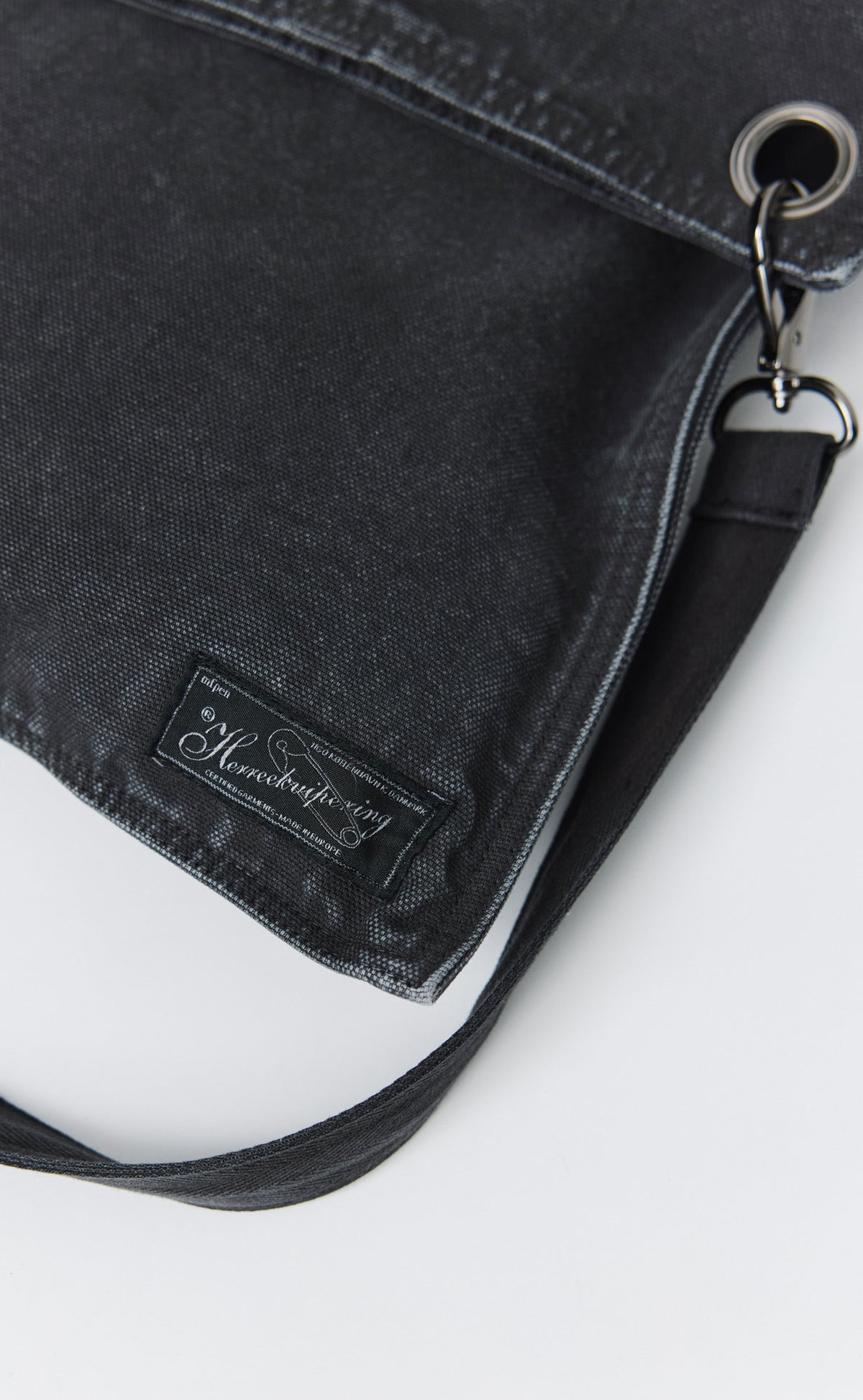 Flat Tote - Stonewashed Grey