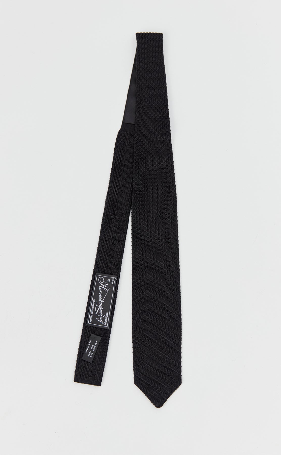 Formal Tie - Black Silk