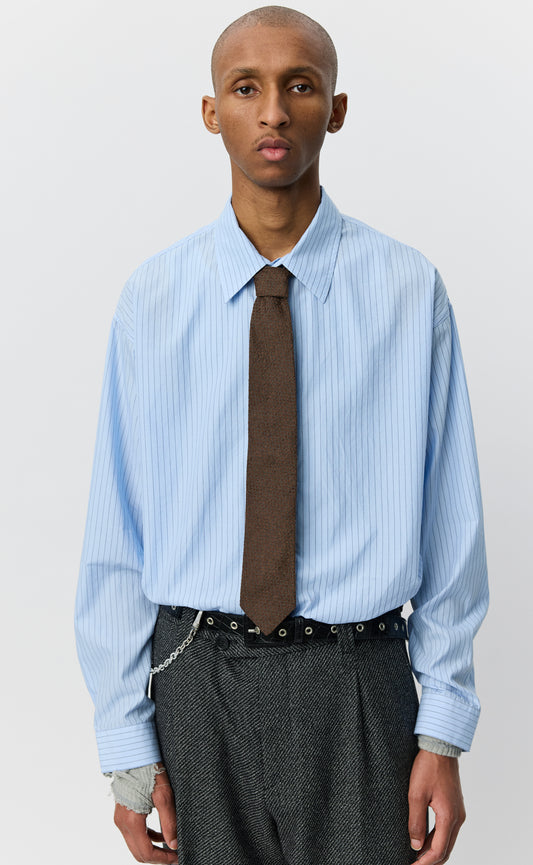 Formal Tie - Grid Brown