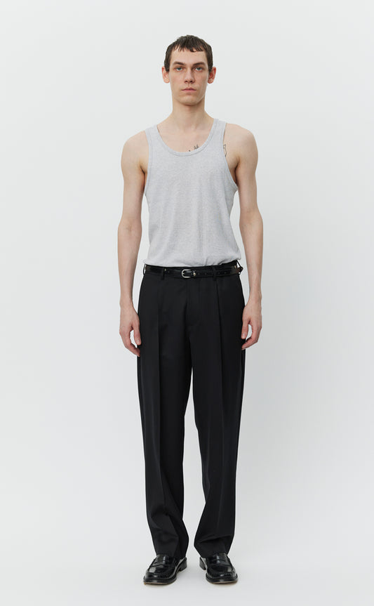 Formal Trousers - Black Wool