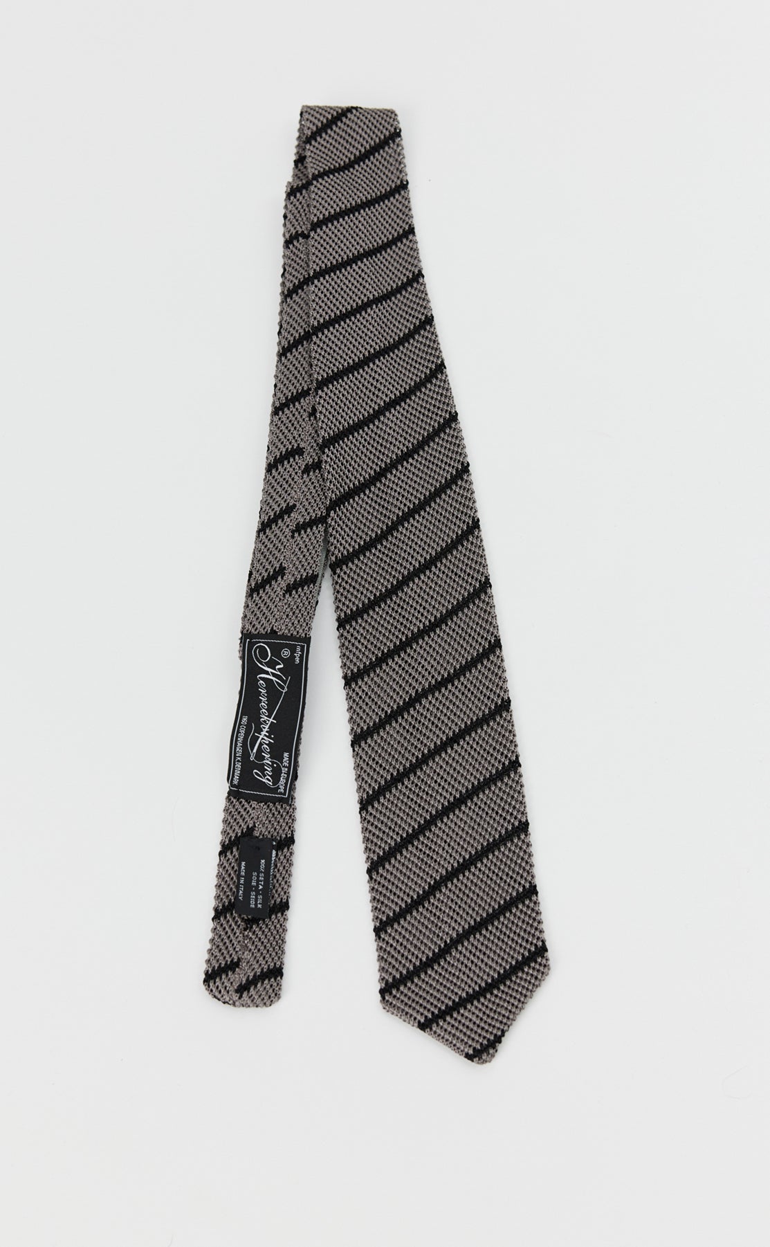 Formal Tie - Grey Stripe