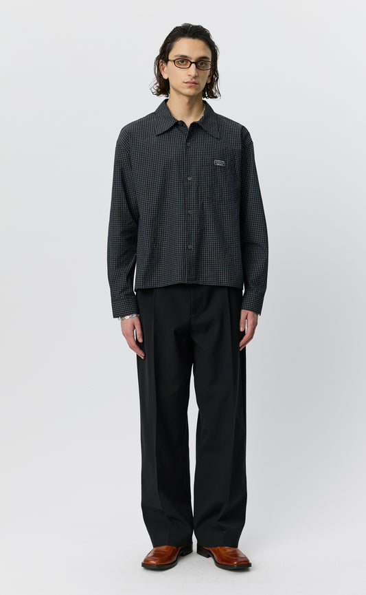 Frame Shirt - Black Check