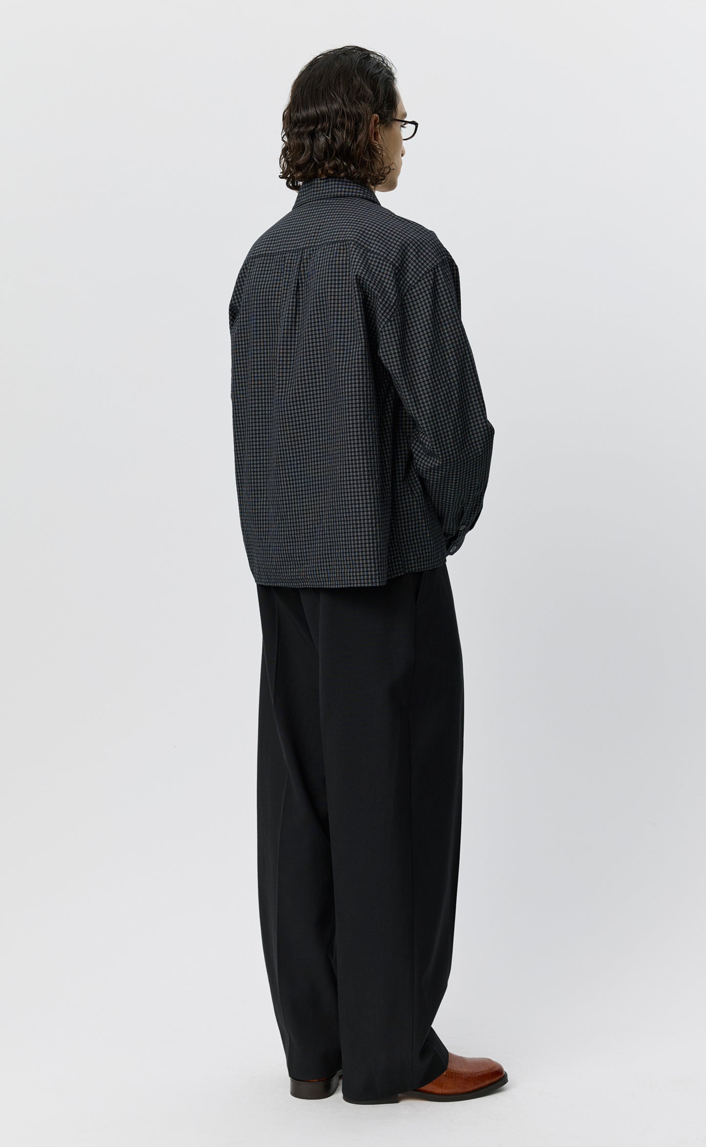 Frame Shirt - Black Check