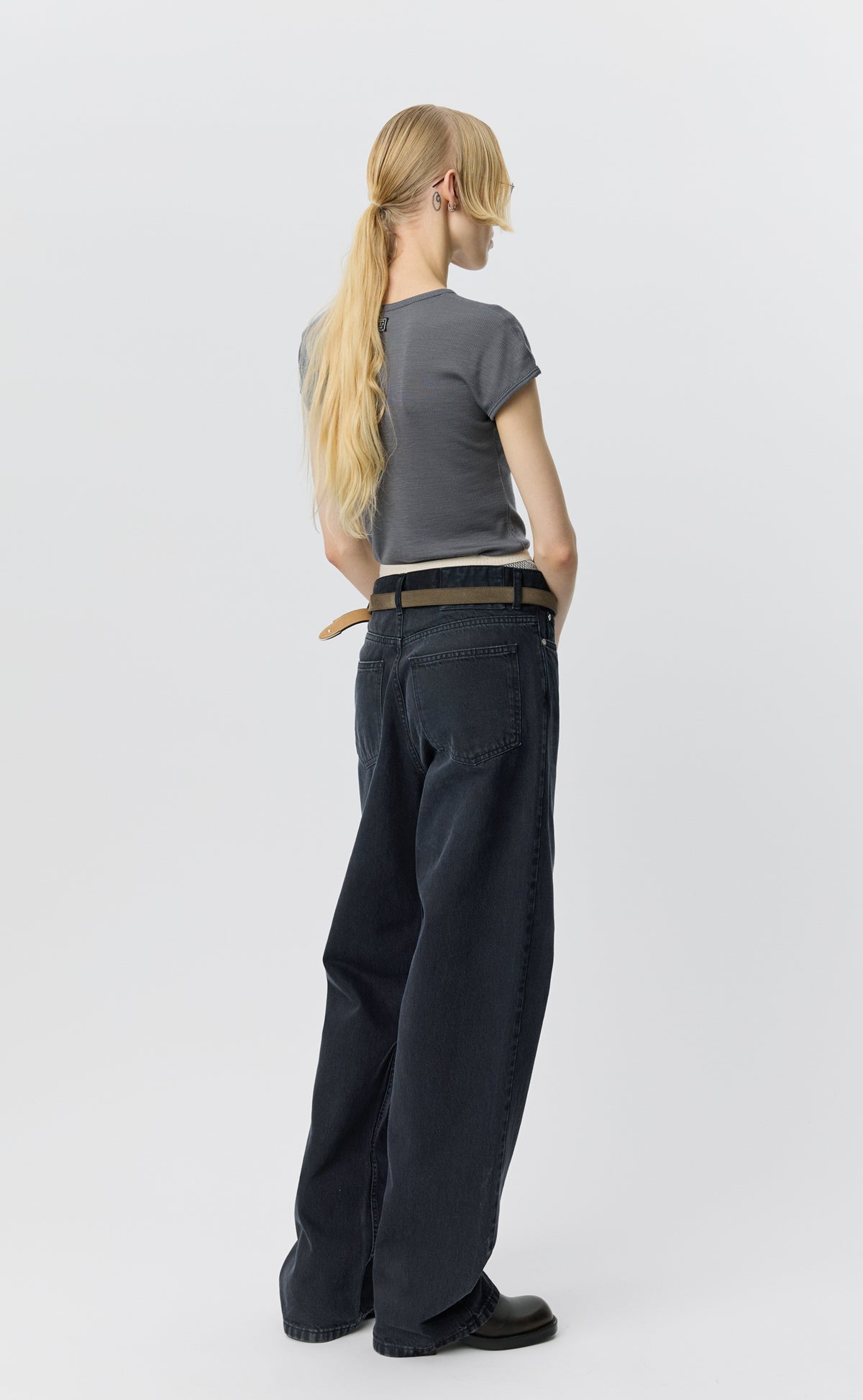 Frequent Jeans - Rinsed Black