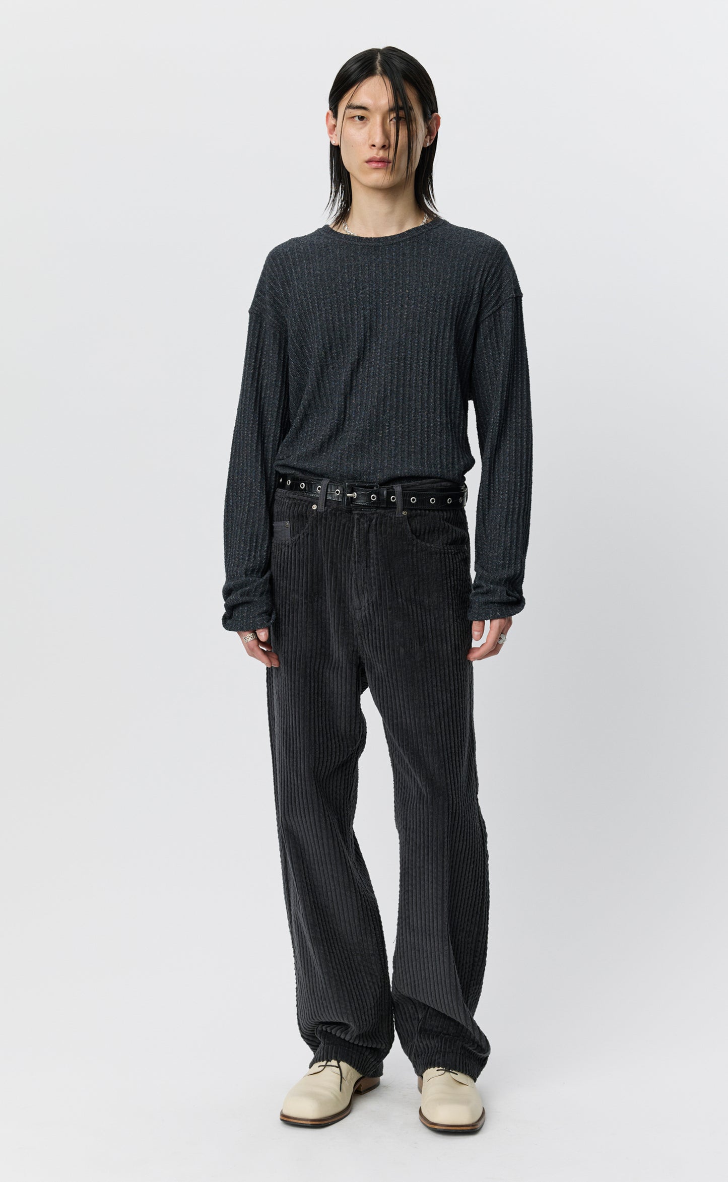 Drivers Belt - Black Croc