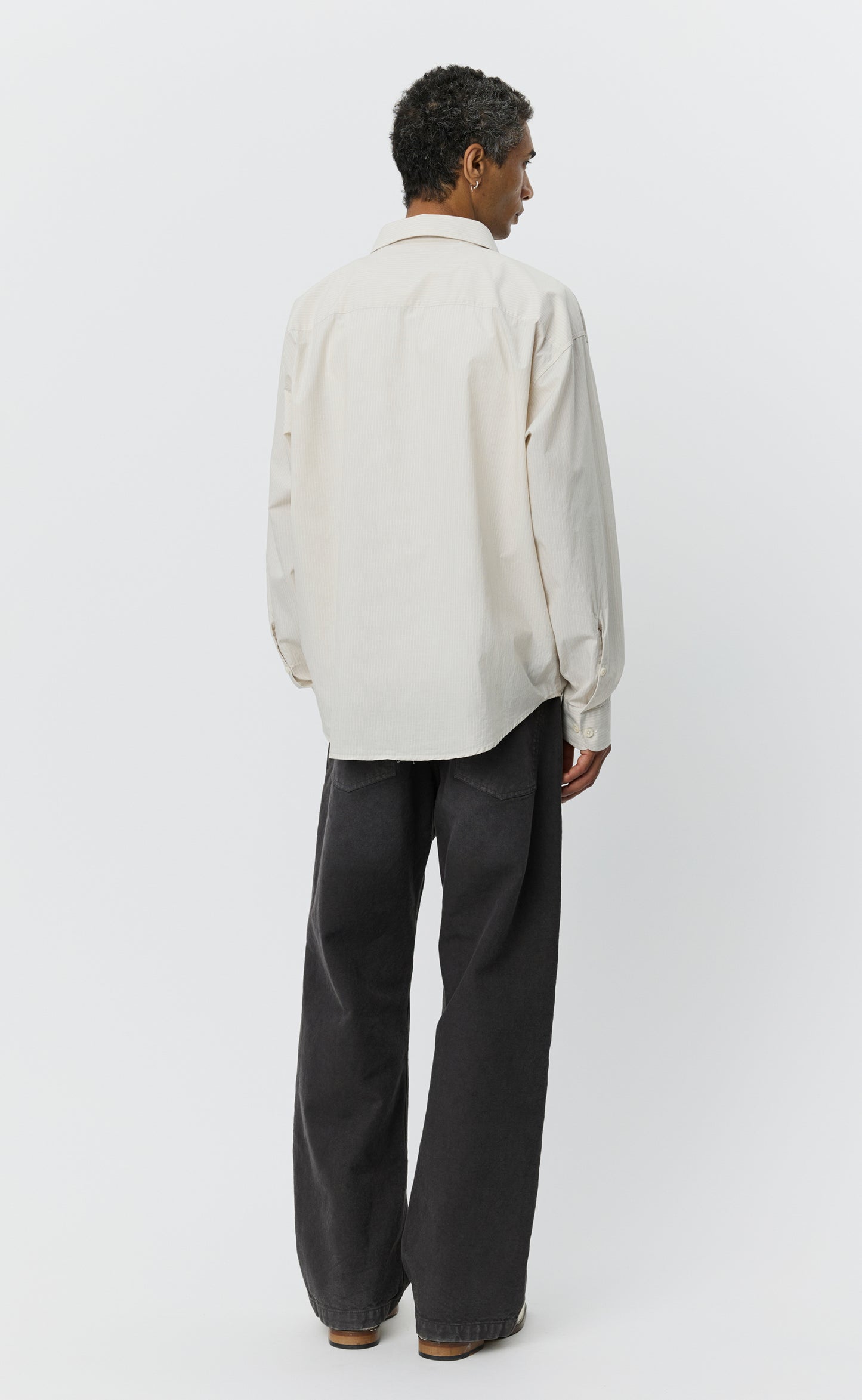 Exact Shirt - Pale Office Stripe