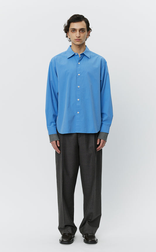Generous Shirt  - Desktop Blue