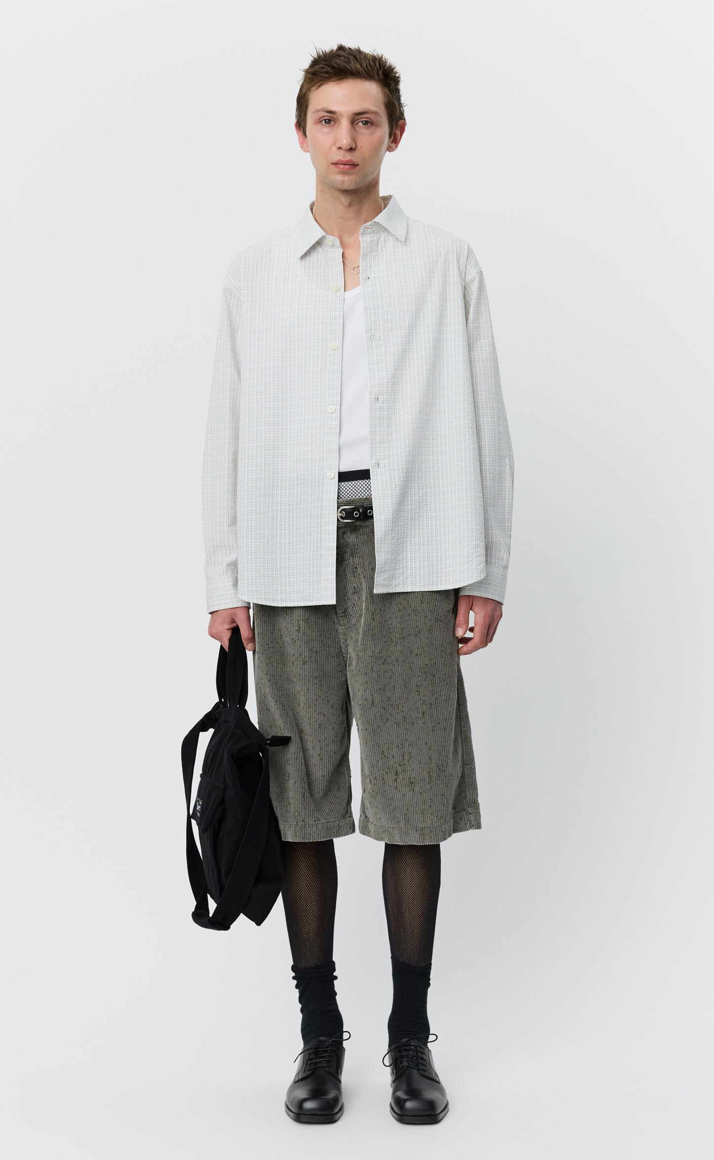 Generous Shirt - White Connection Check