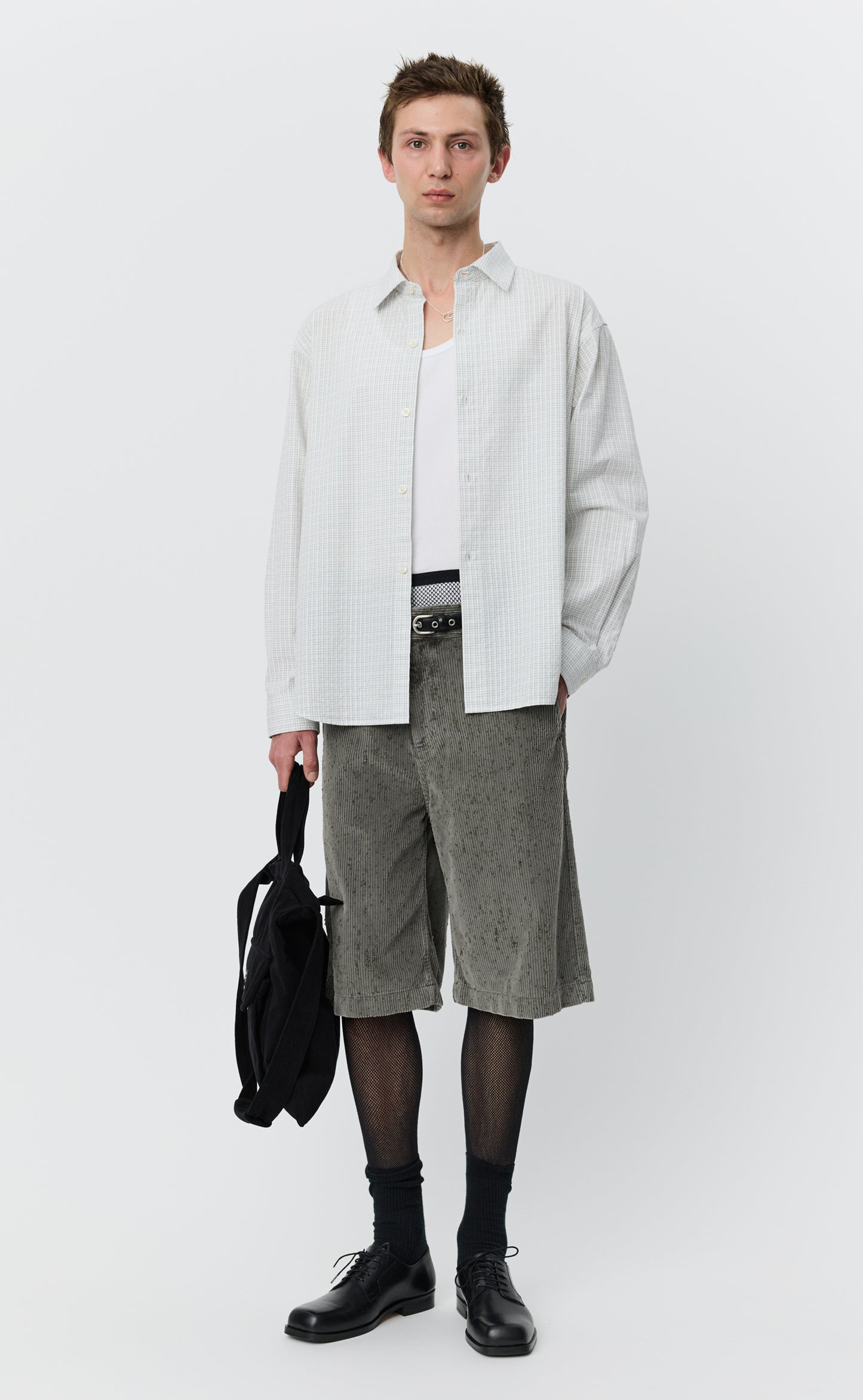 Generous Shirt - White Connection Check