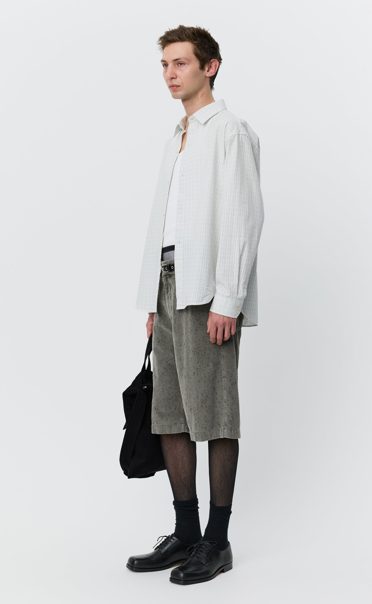 Generous Shirt - White Connection Check