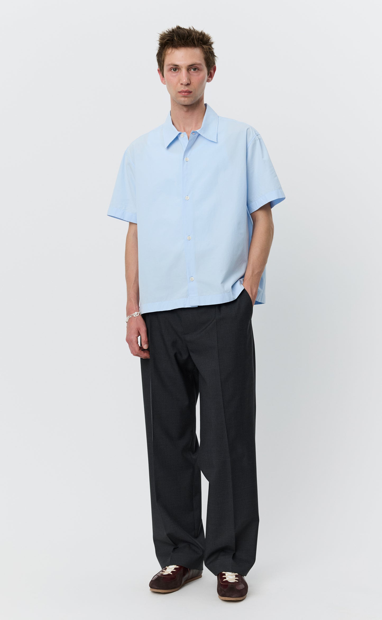 Holiday Shirt - Light Blue
