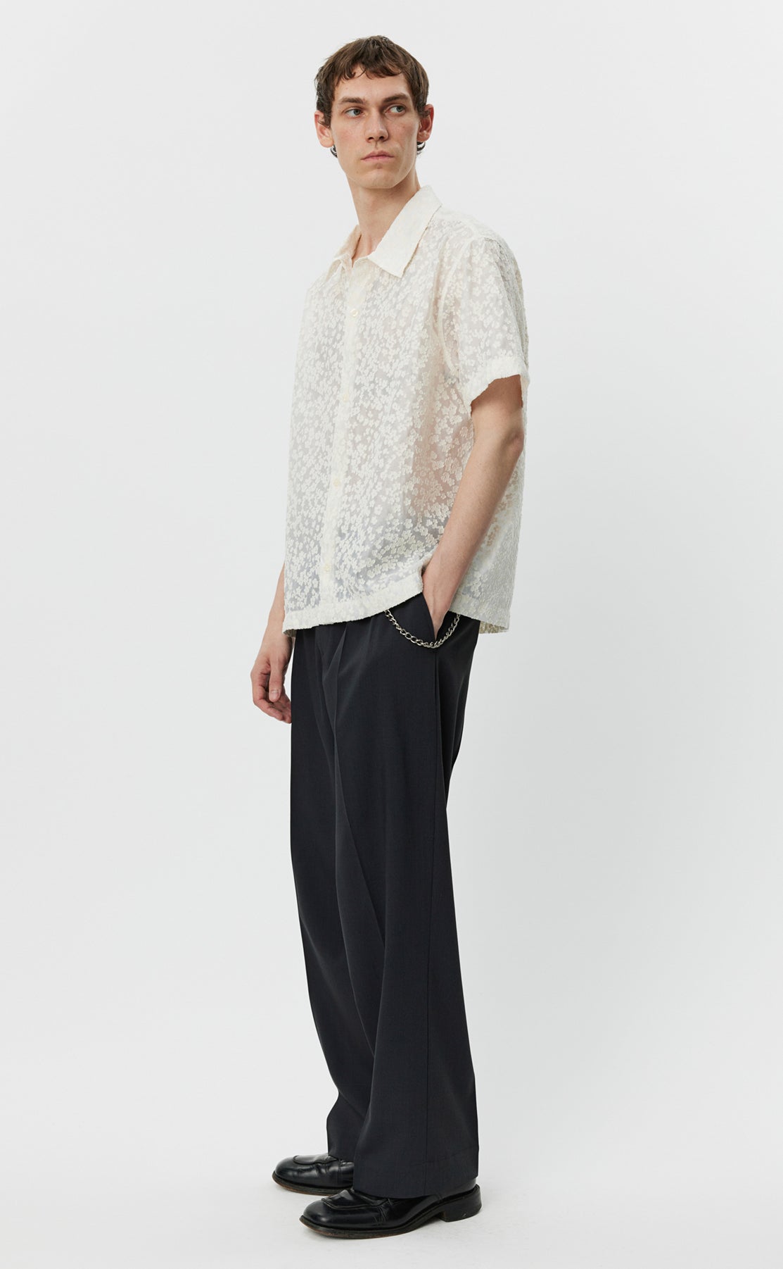 Holiday Shirt - Sheer Floral