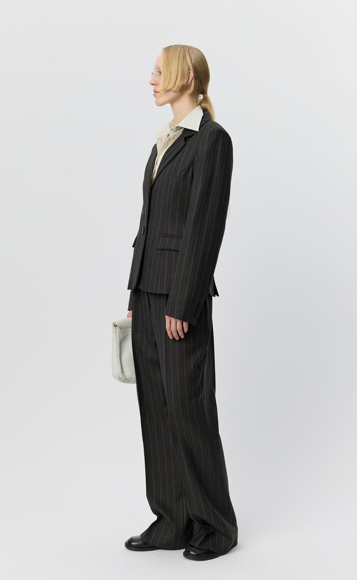 Index blazer - Dark Brown Archive Stripe