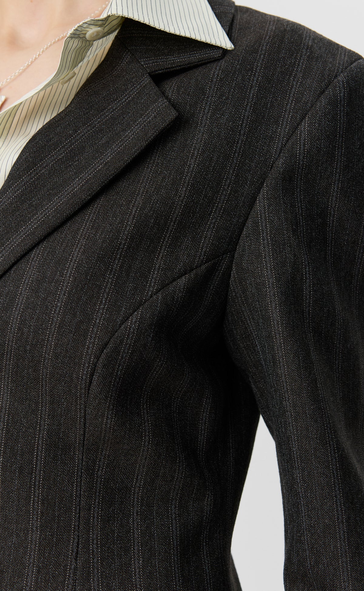 Index blazer - Dark Brown Archive Stripe