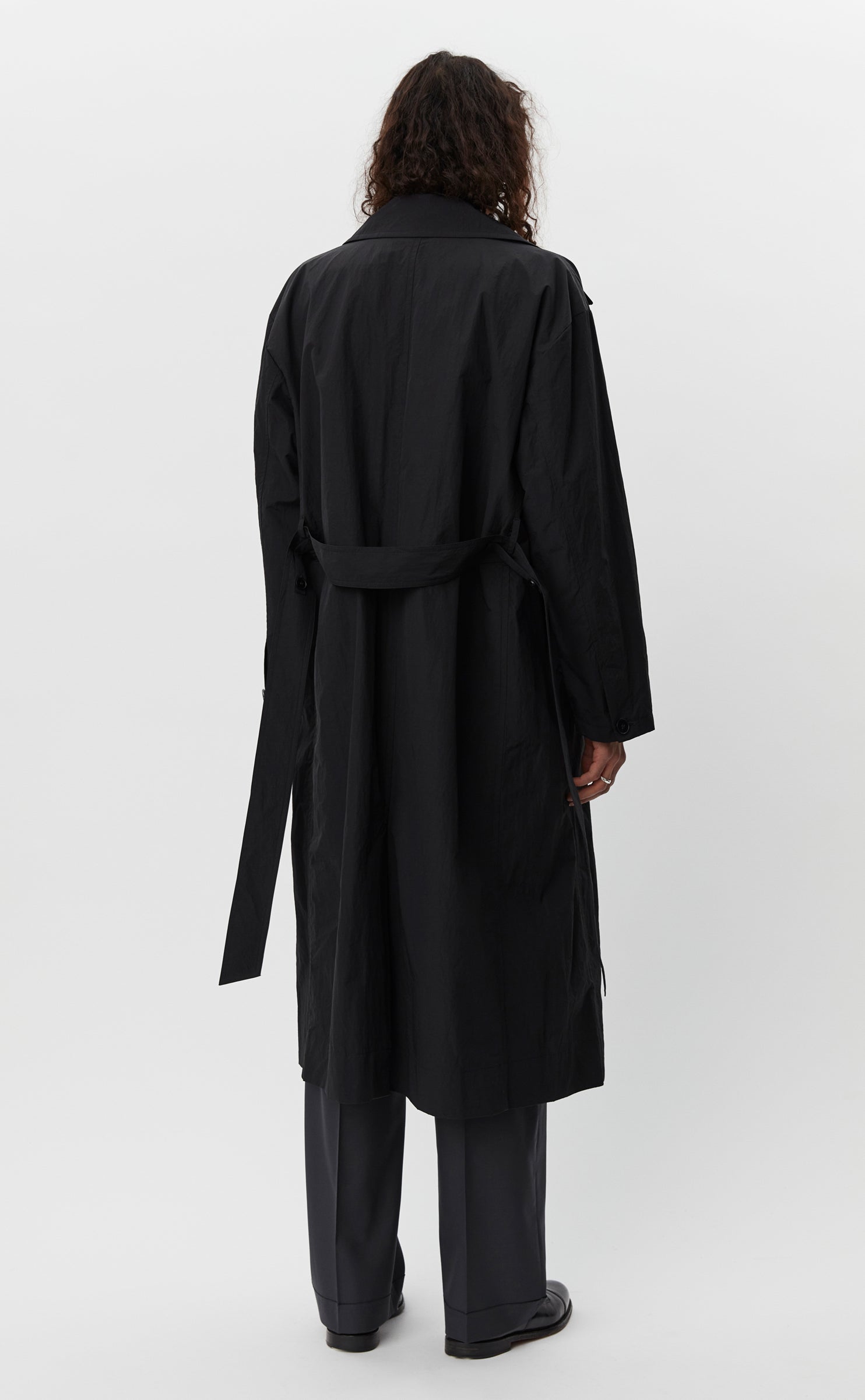 mfpen SS24 Industry Coat - Recycled Black