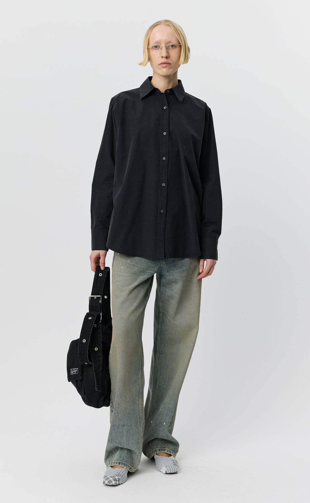 Inquiry Shirt - Broken Black