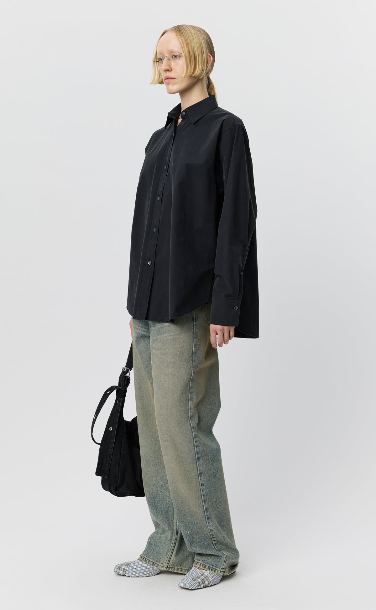 Inquiry Shirt - Broken Black