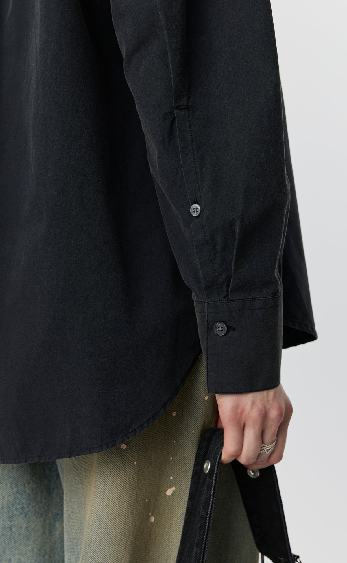 Inquiry Shirt - Broken Black