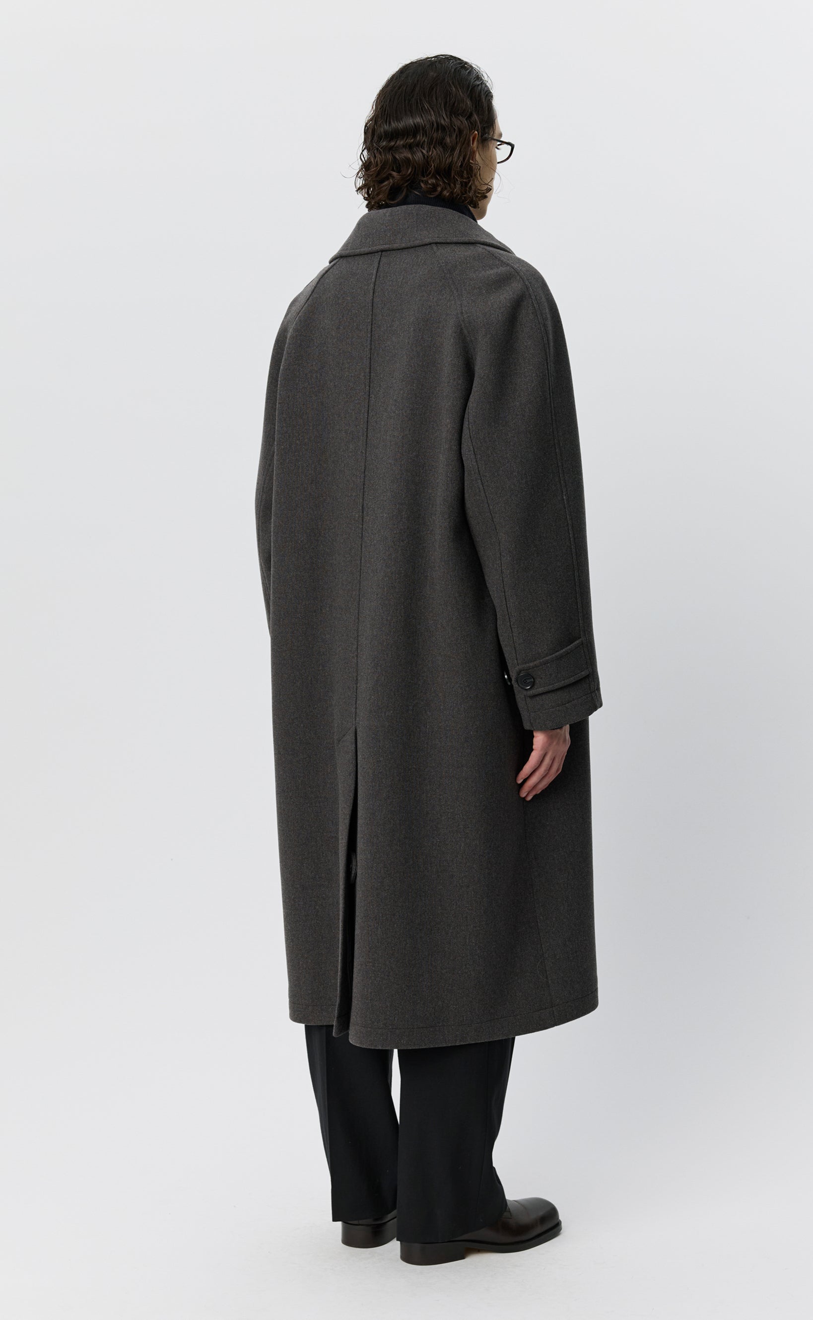 Installation Coat - Ash Brown Recycled Wool – mfpen