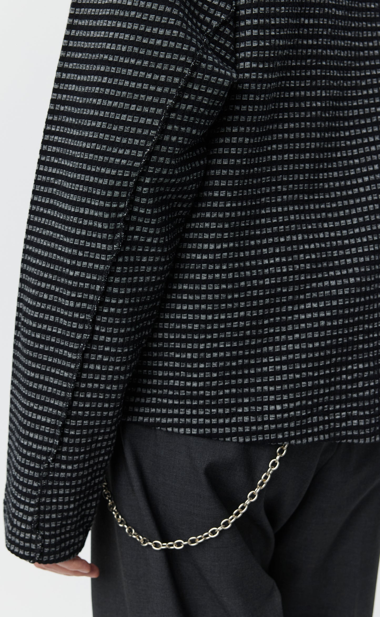 Leisure Zip Up - Black Experienced Check