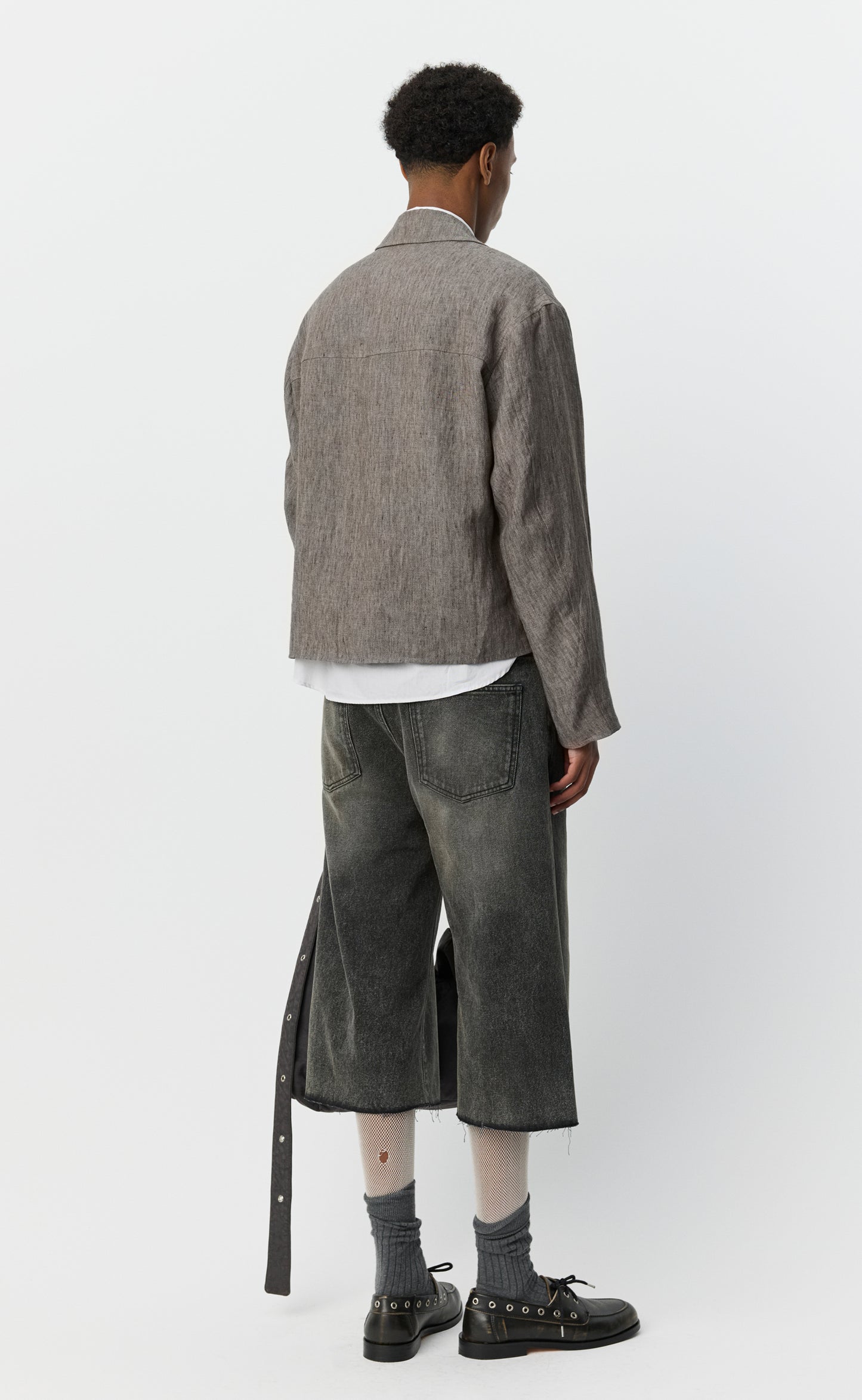 Letter Jacket - Muddy Linen