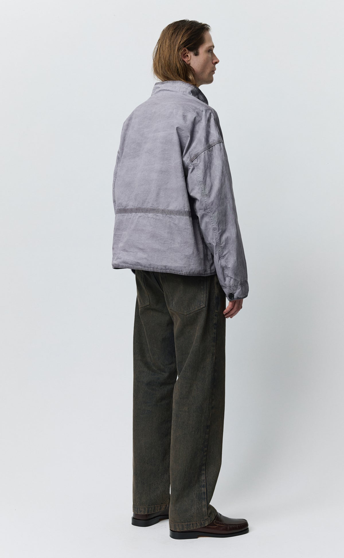 Liner Jacket - Dusty Amethyst Dense Cotton