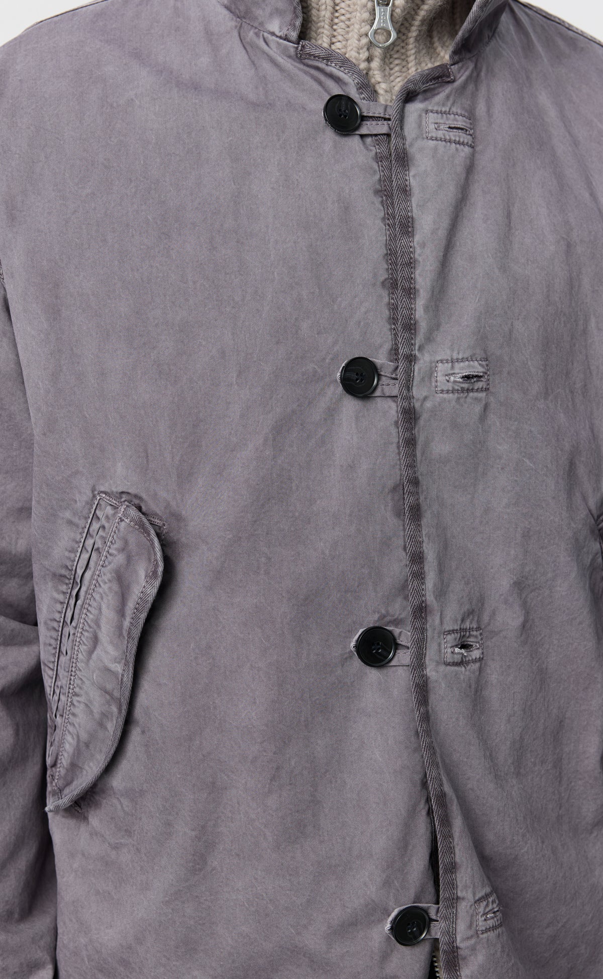 Liner Jacket - Dusty Amethyst Dense Cotton