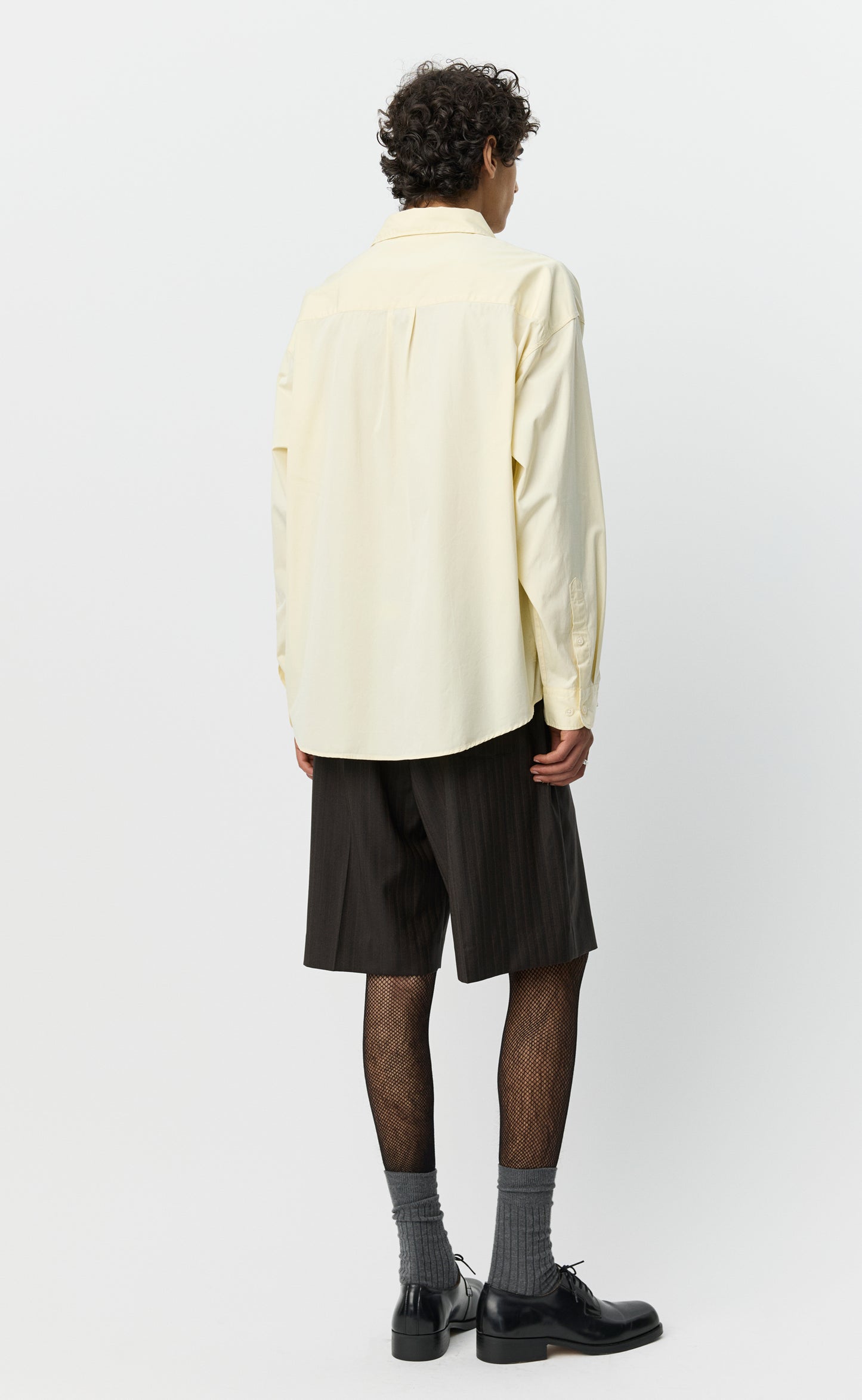 Network Multi Button Shirt - Faded Yellow