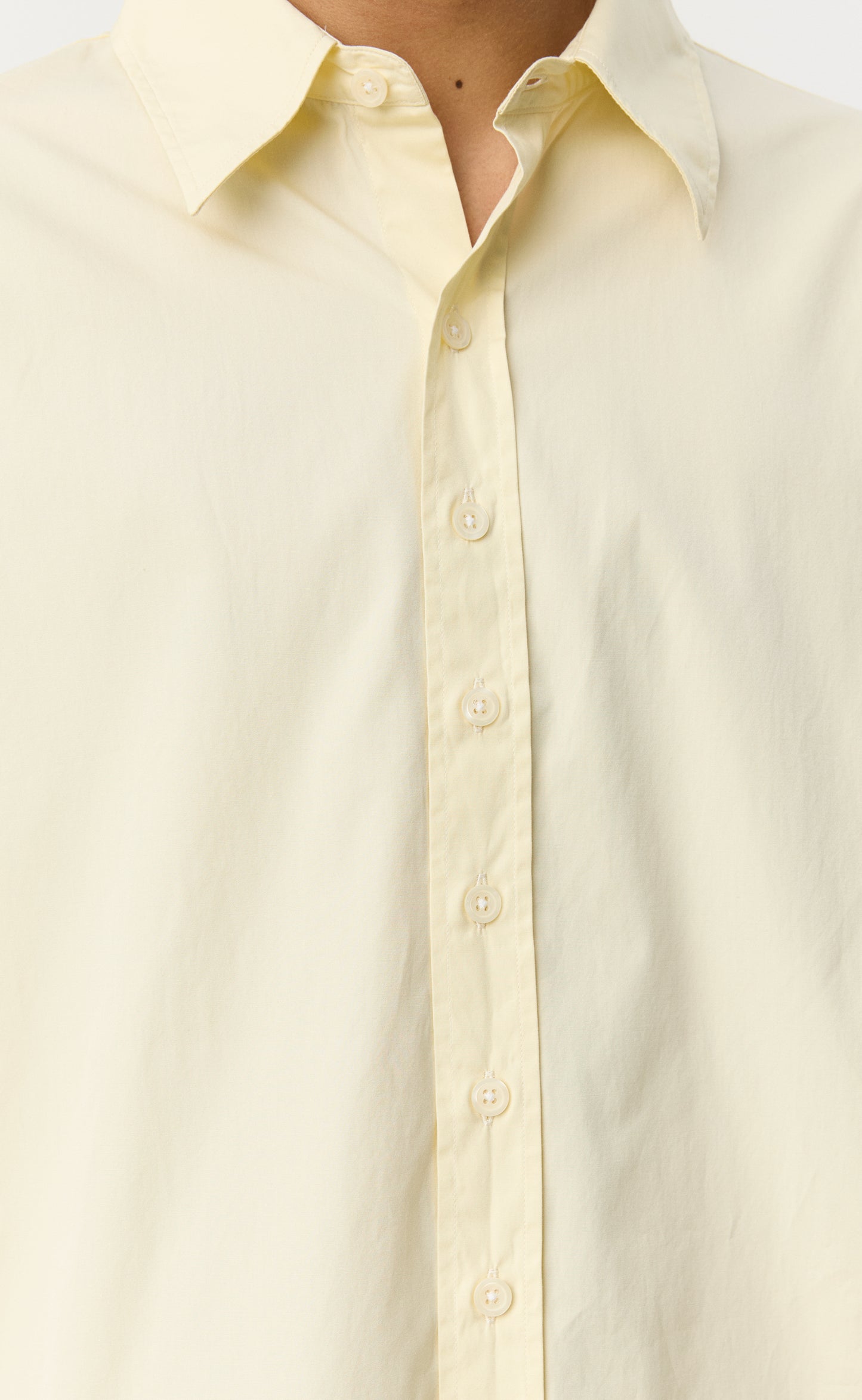 Network Multi Button Shirt - Faded Yellow