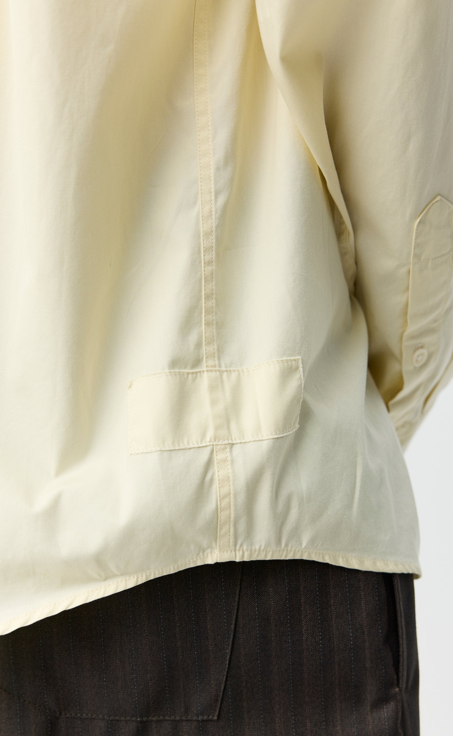 Network Multi Button Shirt - Faded Yellow