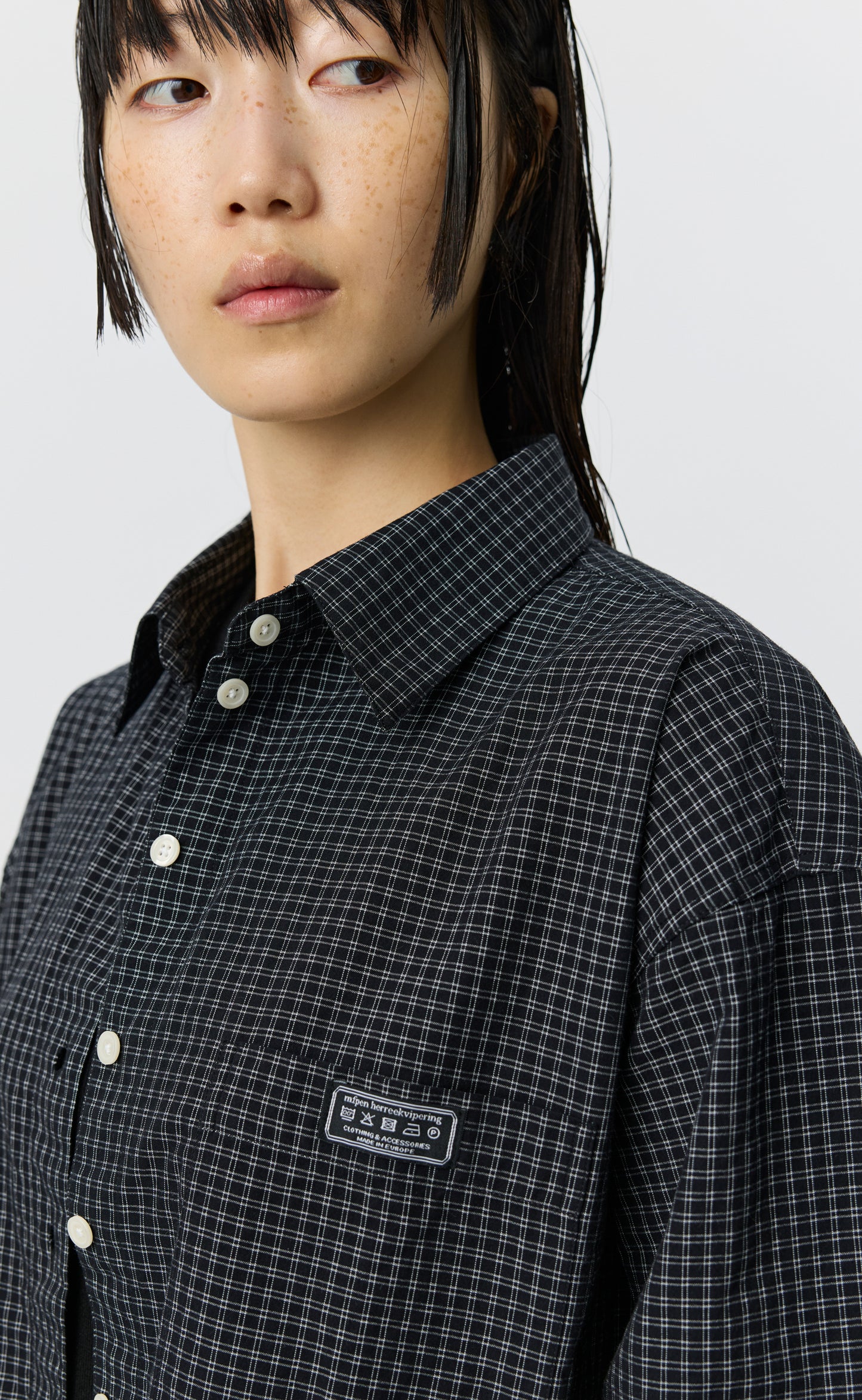 New Format Shirt - Black Check