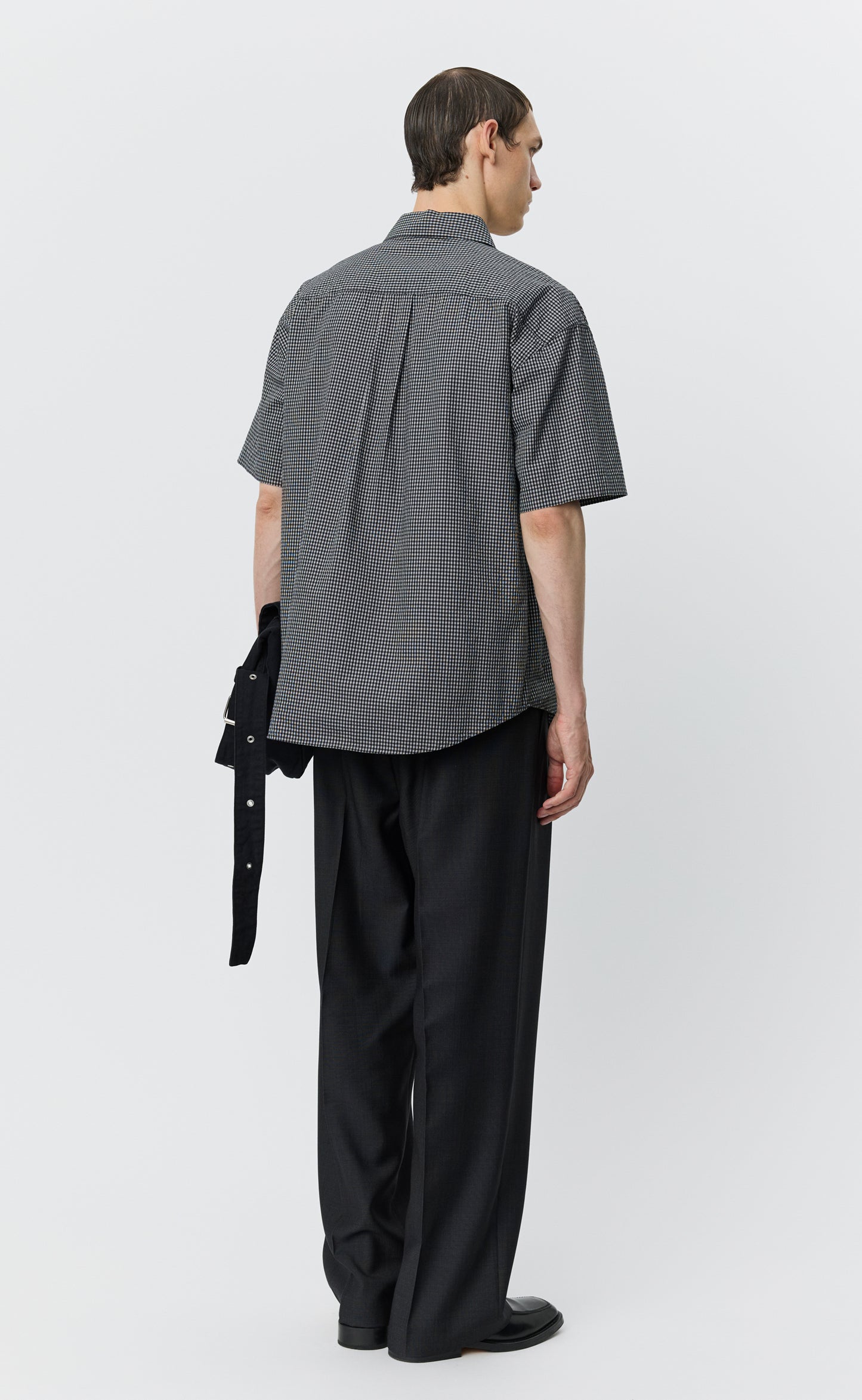 grey dress shirt with black pants Lenox Dress Shirt Slim Fit