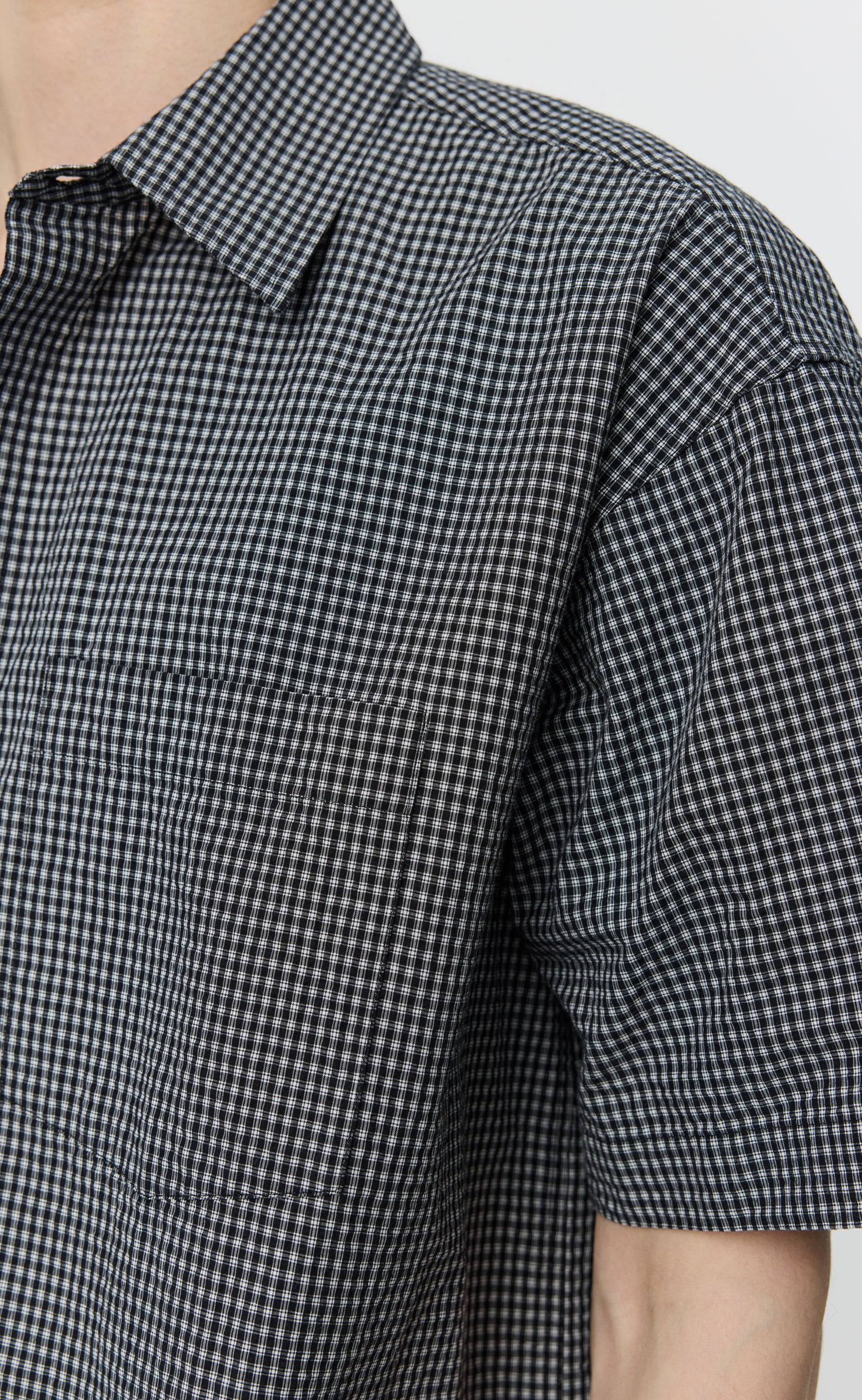 New Input Shirt - Black Experienced Check – mfpen