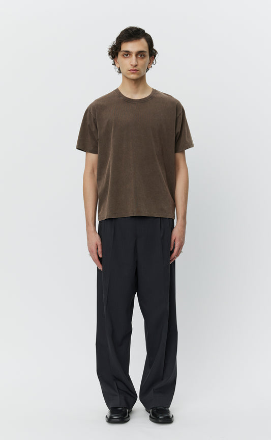 New Tee  - Washed Brown