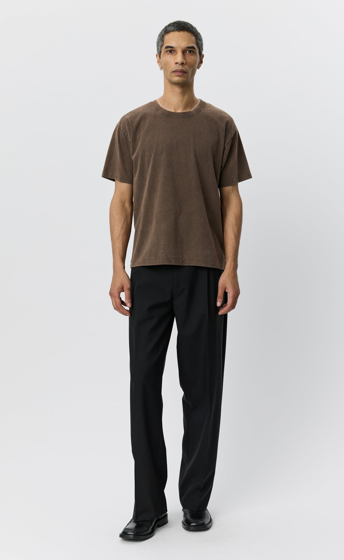 New Tee - Washed Brown
