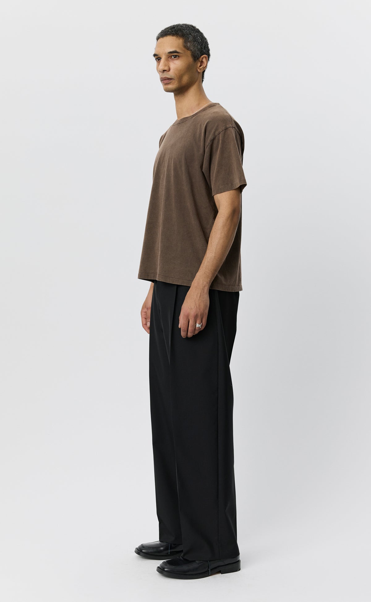 New Tee - Washed Brown