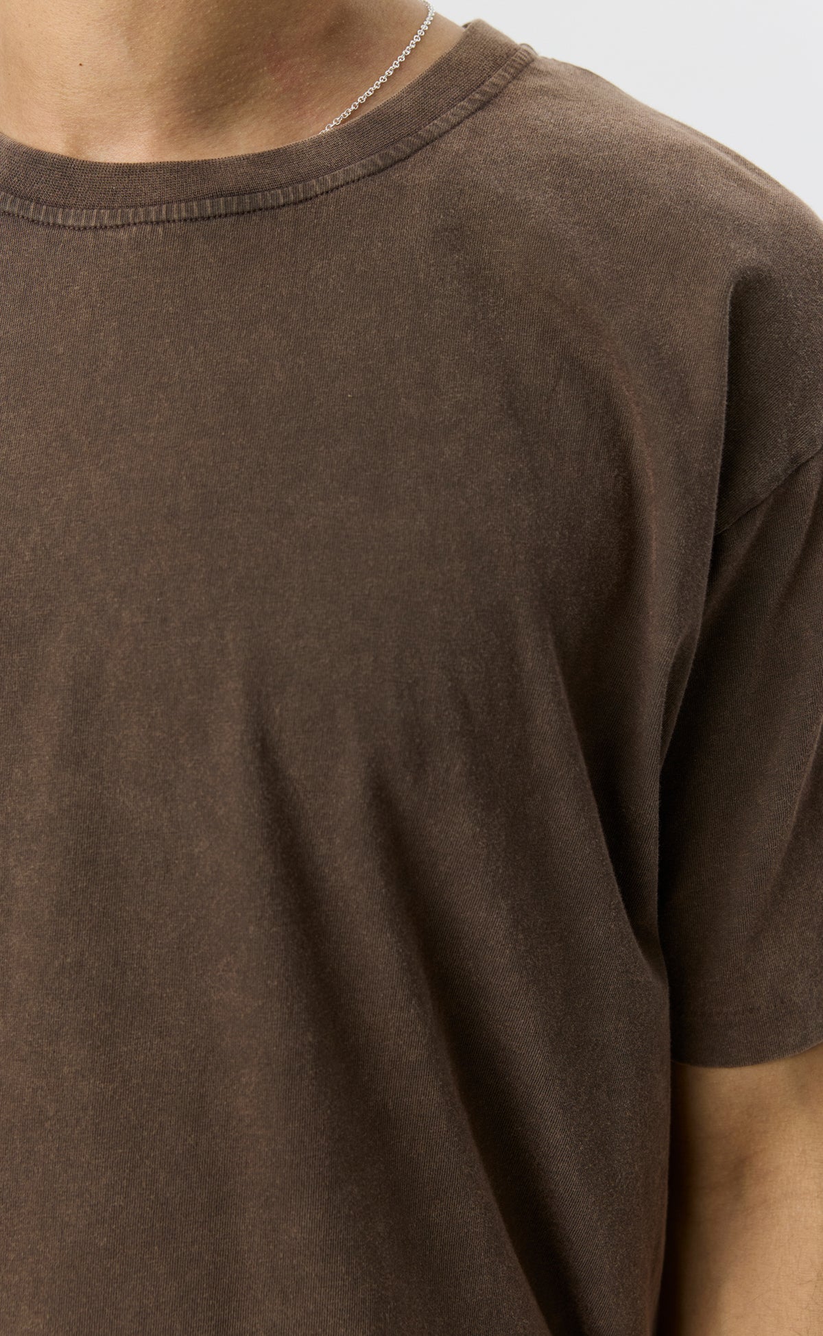 New Tee - Washed Brown