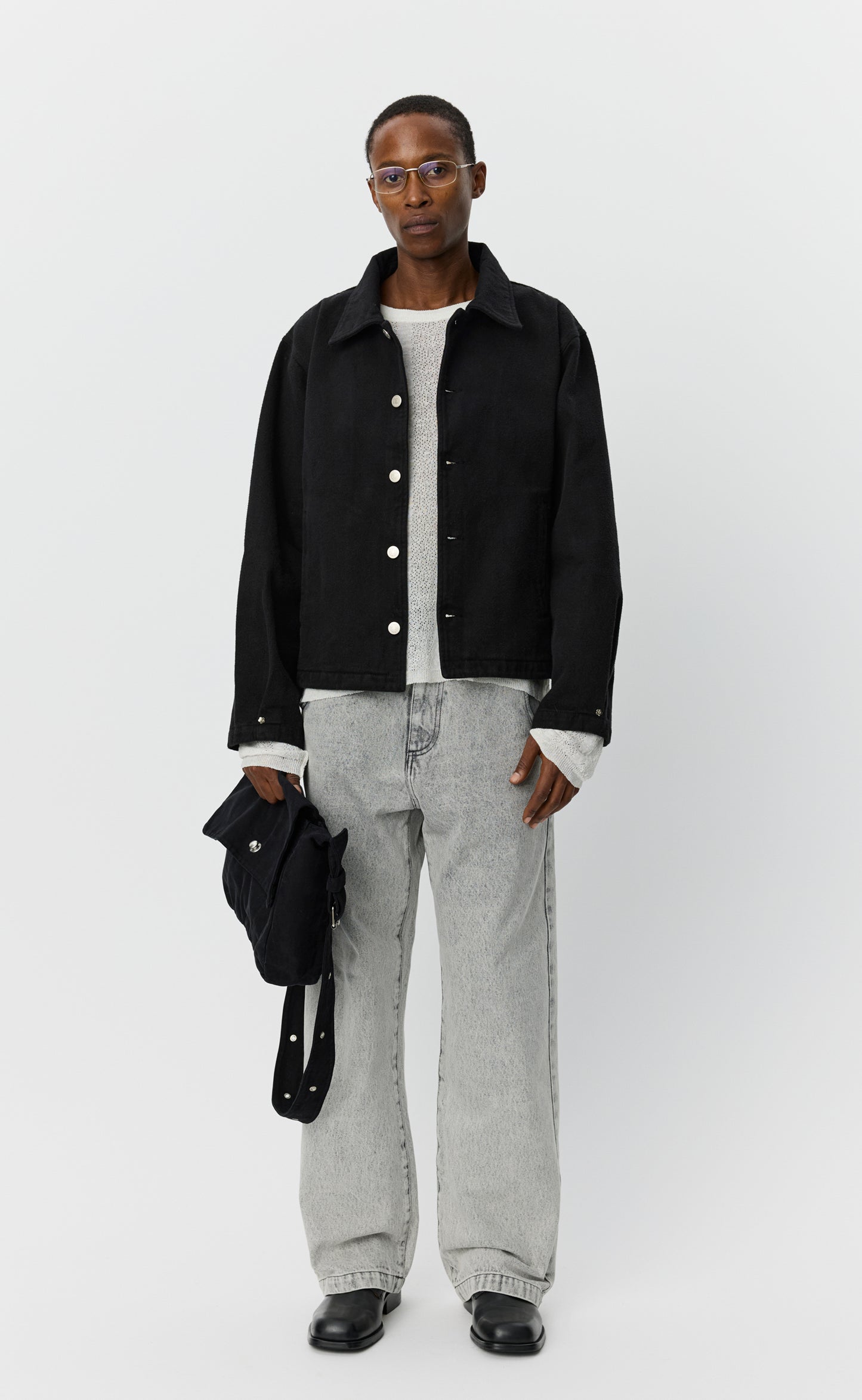 Painters Jacket  - Brushed Black