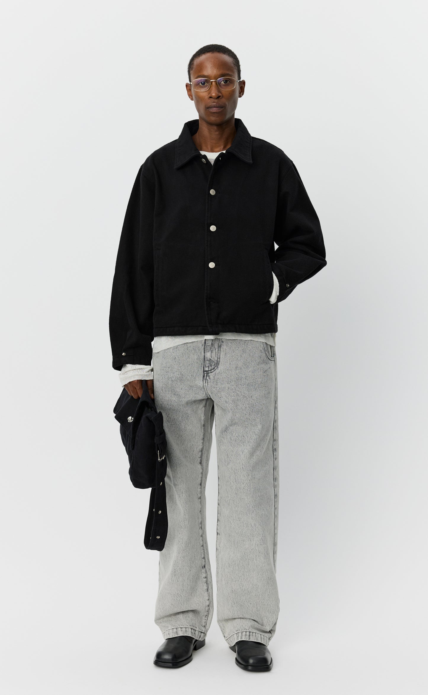 Painters Jacket  - Brushed Black