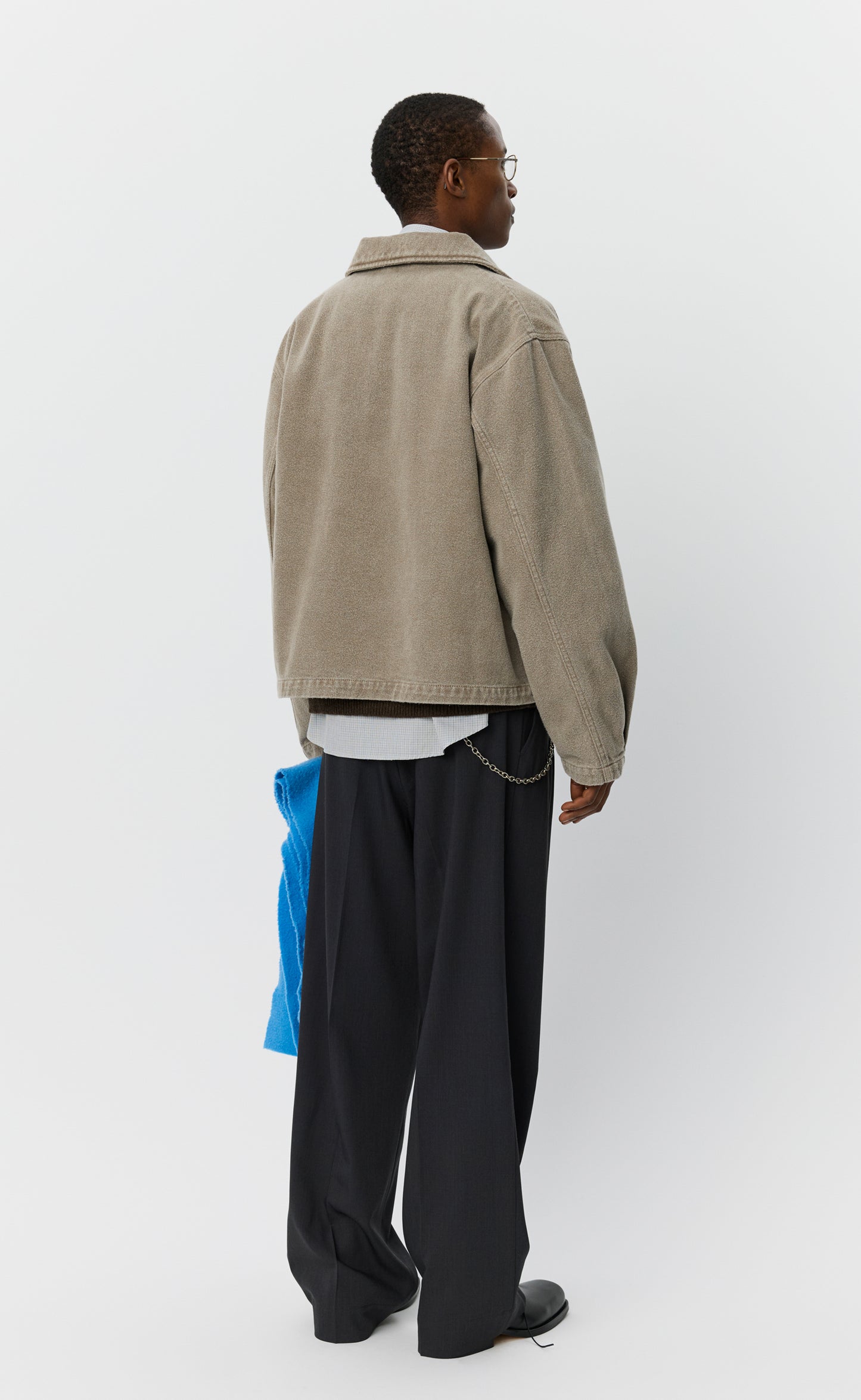 Painters Jacket  - Brushed Mudstone