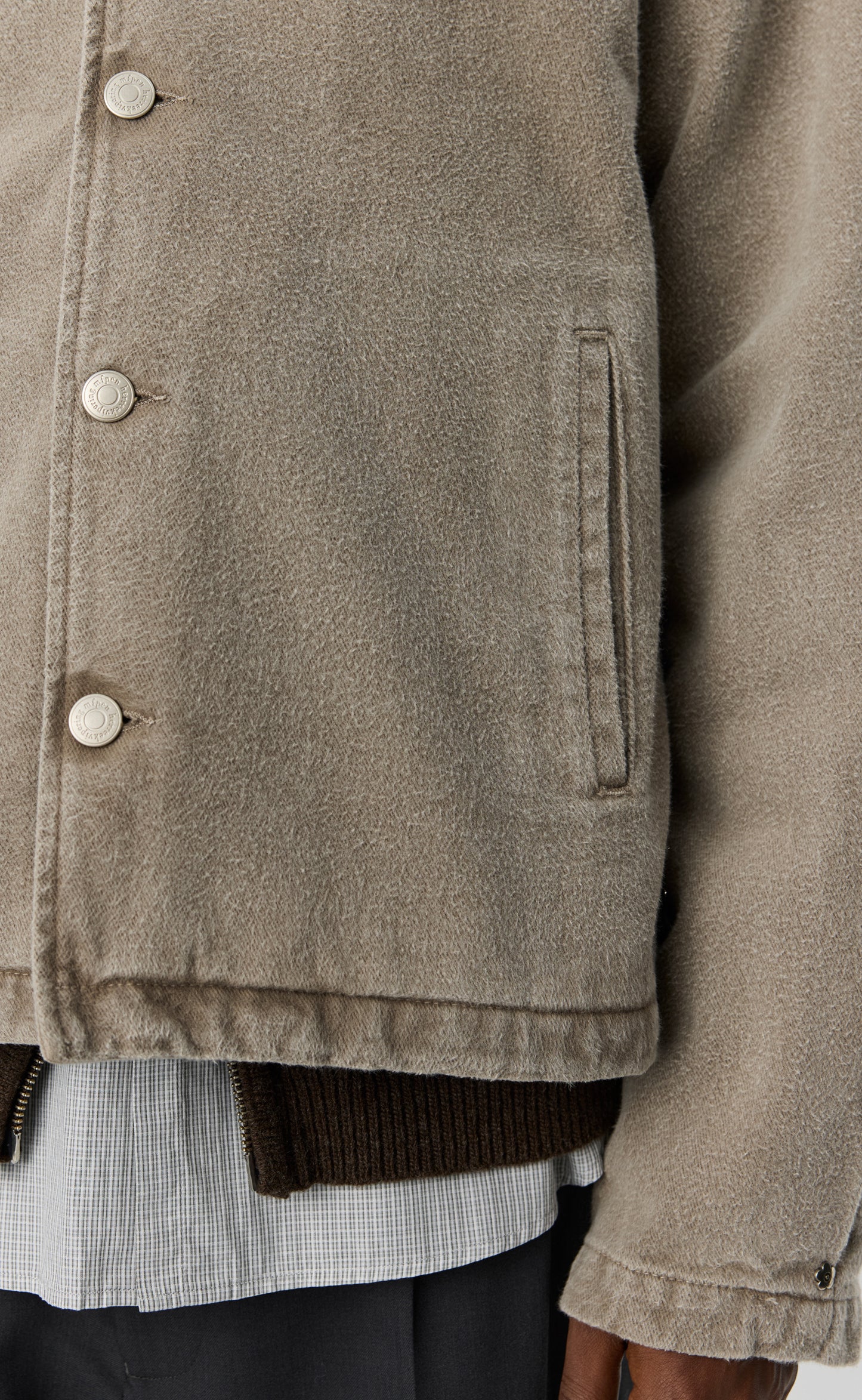 Painters Jacket  - Brushed Mudstone