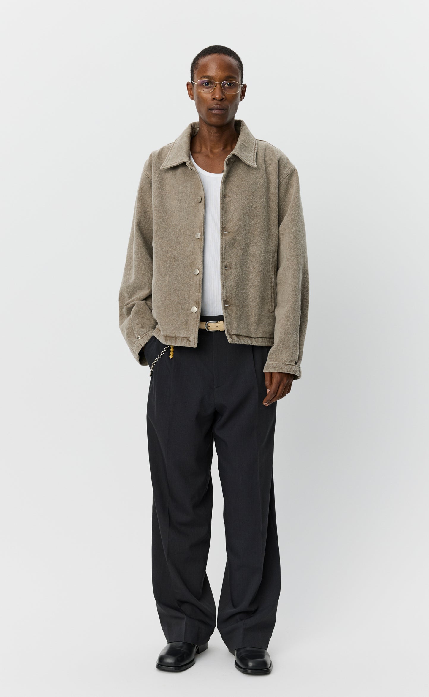 Painters Jacket  - Brushed Mudstone