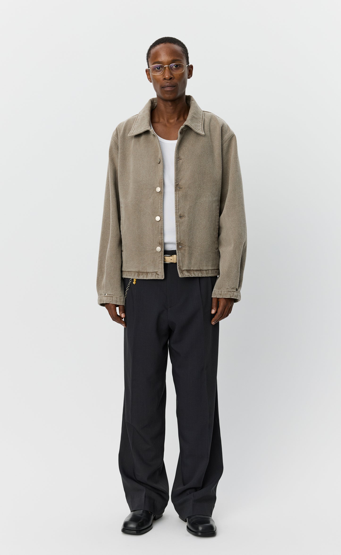 Painters Jacket  - Brushed Mudstone