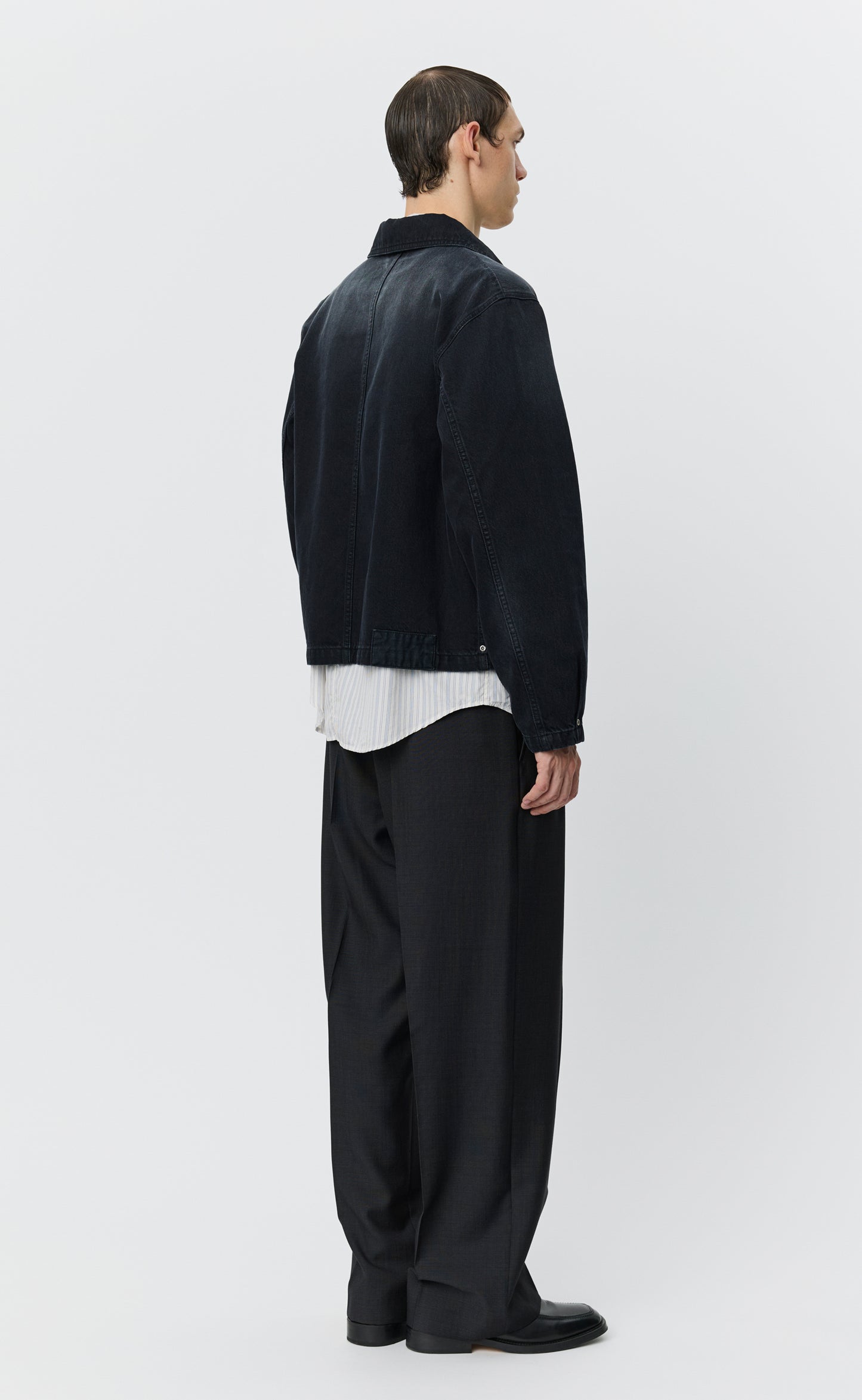 Union Jacket - Rinsed Black